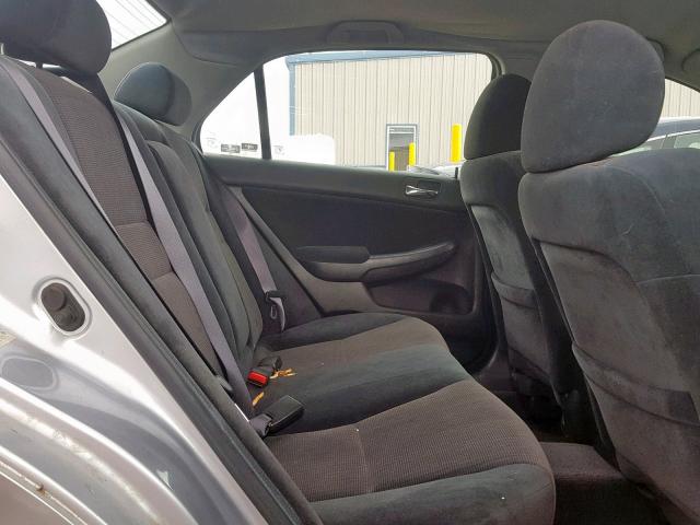 1HGCM66343A024839 - 2003 HONDA ACCORD LX SILVER photo 6