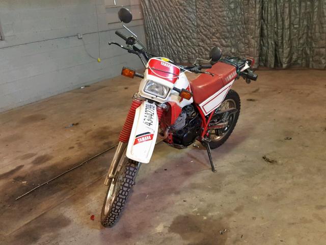 JYA3NVE0XKA002139 - 1989 YAMAHA XT350 RED photo 2