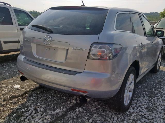 JM3ER293070104784 - 2007 MAZDA CX-7 SILVER photo 4