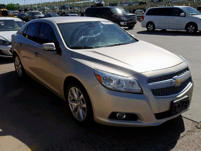 1G11H5SA7DF296663 - 2013 CHEVROLET MALIBU LTZ ოქროსფერი ფოტო 1