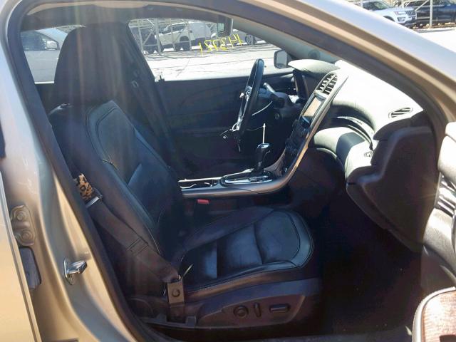 1G11H5SA7DF296663 - 2013 CHEVROLET MALIBU LTZ ოქროსფერი ფოტო 5