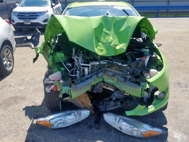 3FADP4FJ0EM195046 - 2014 FORD FIESTA TIT GREEN photo 9