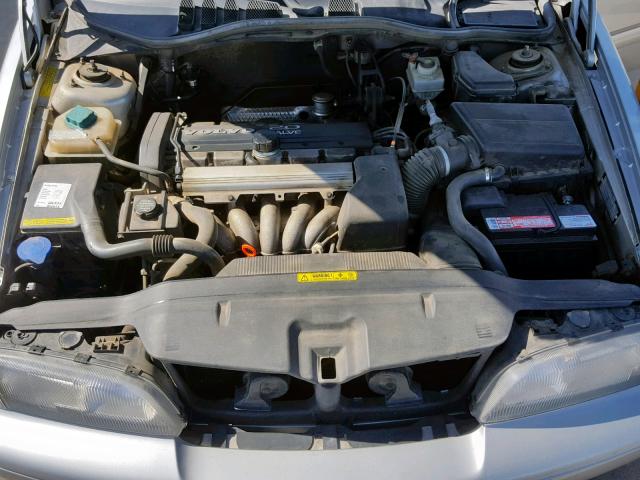 YV1LS5577W2553102 - 1998 VOLVO S70 GRAY photo 7