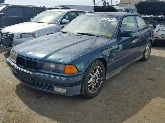 WBABF3320SEF51377 - 1995 BMW 325 IS GREEN photo 2