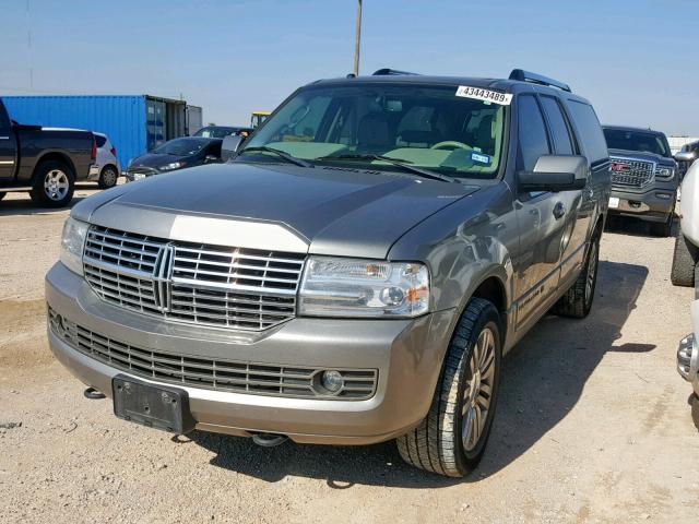 5LMFL28578LJ19194 - 2008 LINCOLN NAVIGATOR GRAY photo 2