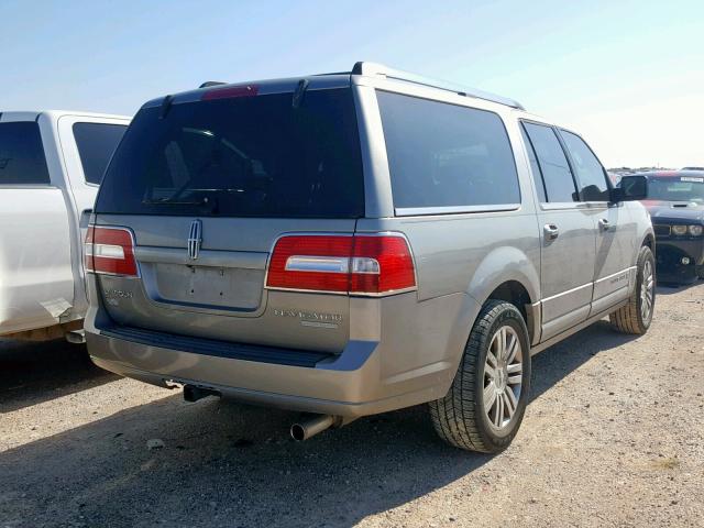 5LMFL28578LJ19194 - 2008 LINCOLN NAVIGATOR GRAY photo 4