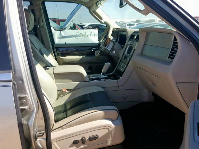 5LMFL28578LJ19194 - 2008 LINCOLN NAVIGATOR GRAY photo 5