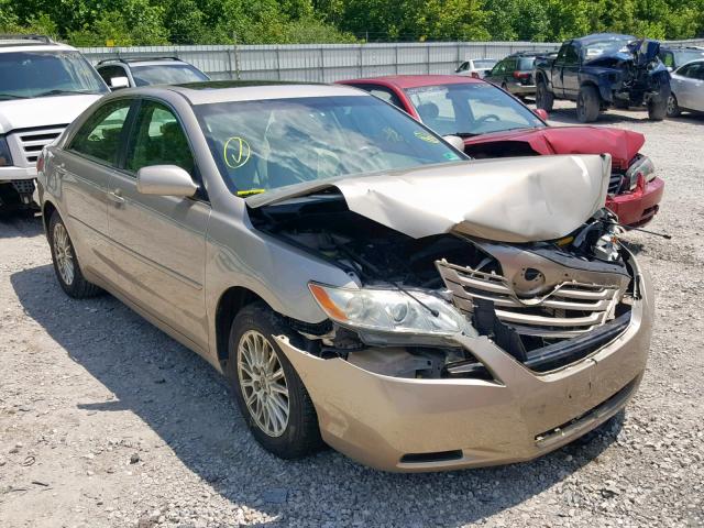 4T1BE46K37U565738 - 2007 TOYOTA CAMRY NEW GOLD photo 1