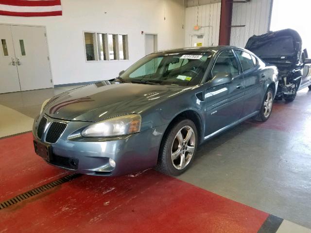 2G2WC55C661111722 - 2006 PONTIAC GRAND PRIX GRAY photo 2
