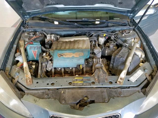 2G2WC55C661111722 - 2006 PONTIAC GRAND PRIX GRAY photo 7