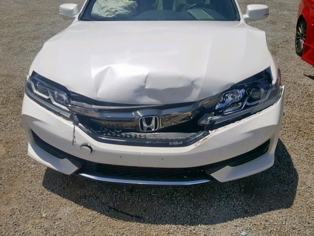 1HGCT1B89GA000128 - 2016 HONDA ACCORD EXL WHITE photo 9