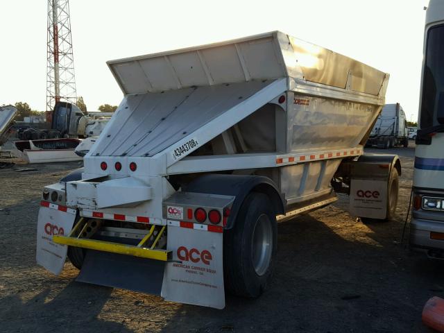1A9AFD222EF896075 - 2014 ACE TRAILER WHITE photo 4