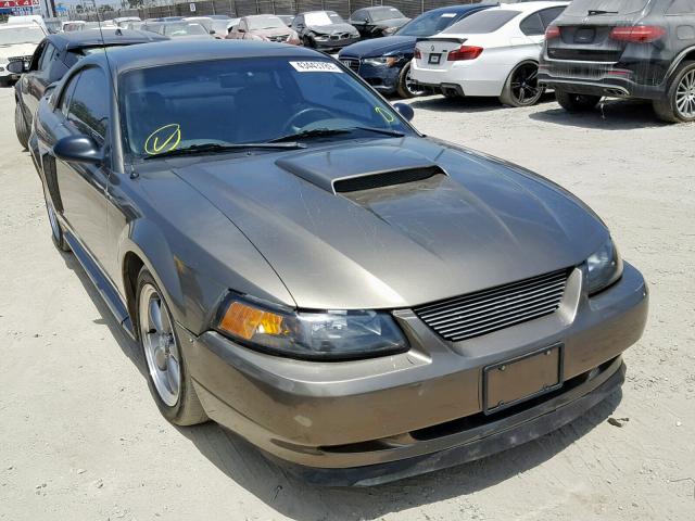 1FAFP42X21F219876 - 2001 FORD MUSTANG GT GOLD photo 1