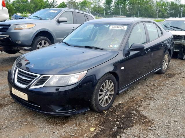 YS3FB49Y581153105 - 2008 SAAB 9-3 2.0T BLACK photo 2