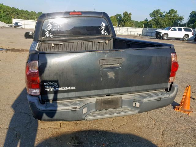 5TENX22NX6Z306086 - 2006 TOYOTA TACOMA BLACK photo 6