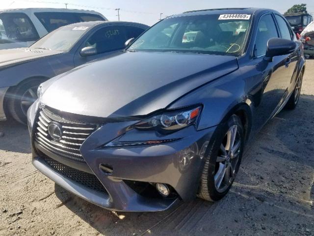 JTHBA1D23G5030855 - 2016 LEXUS IS 200T GRAY photo 2