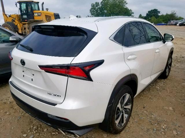 JTJYARBZ4K2117066 - 2019 LEXUS NX 300 WHITE photo 4