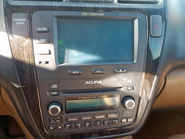 2HNYD18636H510153 - 2006 ACURA MDX TOURIN GOLD photo 9