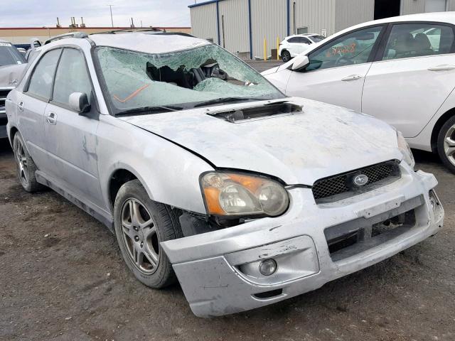 JF1GG29644G813633 - 2004 SUBARU IMPREZA WR SILVER photo 1