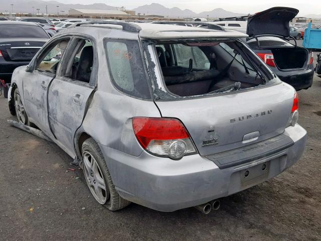 JF1GG29644G813633 - 2004 SUBARU IMPREZA WR SILVER photo 3