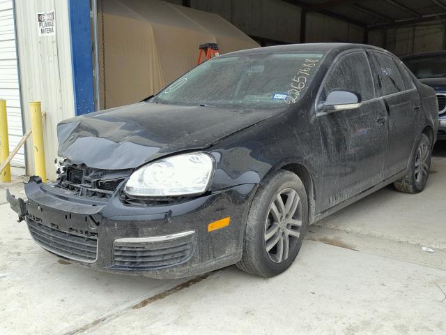 3VWDF71K16M797984 - 2006 VOLKSWAGEN JETTA 2.5L BLACK photo 2