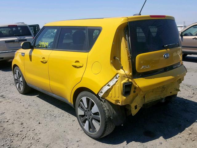 KNDJX3A55E7034915 - 2014 KIA SOUL ! Sarı foto 3