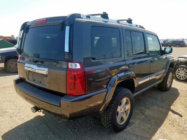 1J8HG58N36C365722 - 2006 JEEP COMMANDER GRAY photo 4