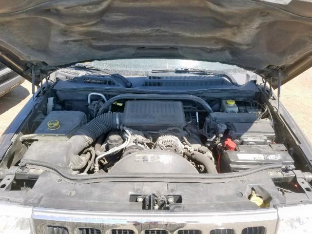 1J8HG58N36C365722 - 2006 JEEP COMMANDER GRAY photo 7