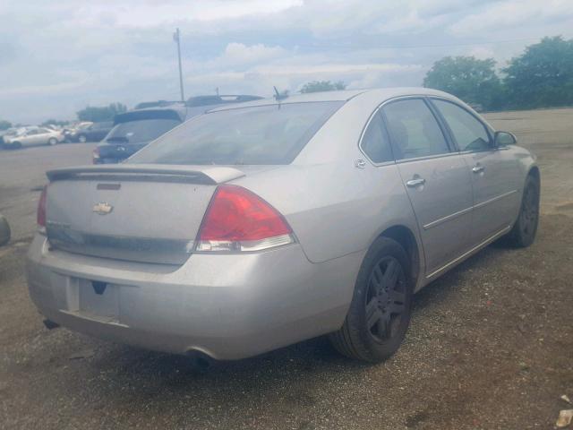 2G1WU58R379408287 - 2007 CHEVROLET IMPALA LTZ GRAY photo 4