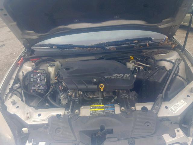 2G1WU58R379408287 - 2007 CHEVROLET IMPALA LTZ GRAY photo 7