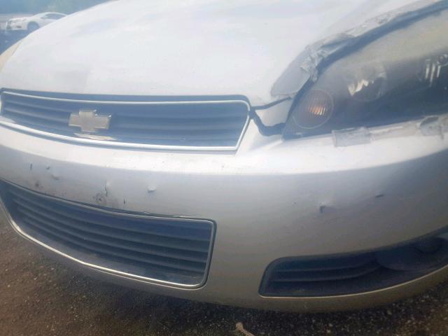 2G1WU58R379408287 - 2007 CHEVROLET IMPALA LTZ GRAY photo 9