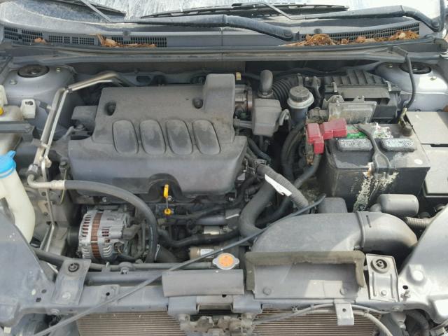 3N1AB6AP6CL680204 - 2012 NISSAN SENTRA 2.0 SILVER photo 7