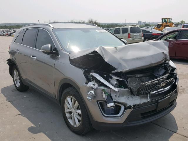 5XYPG4A55GG156924 - 2016 KIA SORENTO LX CHARCOAL photo 1