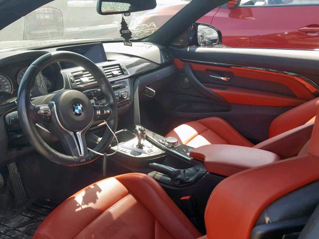 WBS3R9C57GK338484 - 2016 BMW M4 BLACK photo 5