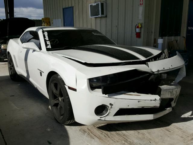 2G1FE1E37C9162618 - 2012 CHEVROLET CAMARO LS WHITE photo 1