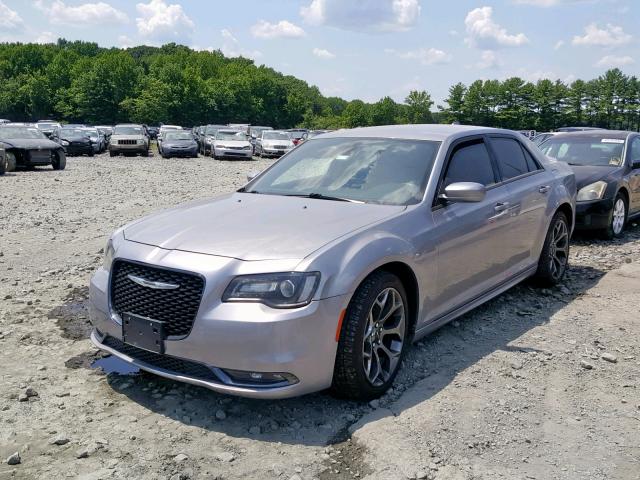 2C3CCABT0FH842198 - 2015 CHRYSLER 300 S SILVER photo 2