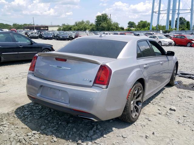 2C3CCABT0FH842198 - 2015 CHRYSLER 300 S SILVER photo 4