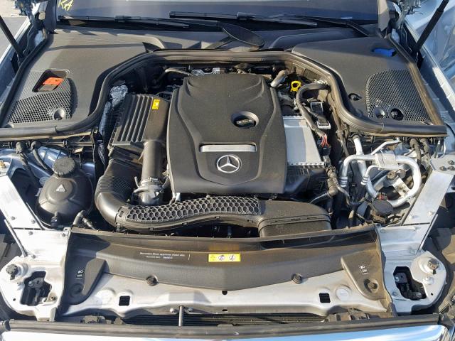 WDDZF4KB5JA344498 - 2018 MERCEDES-BENZ E 300 4MAT BLUE photo 7