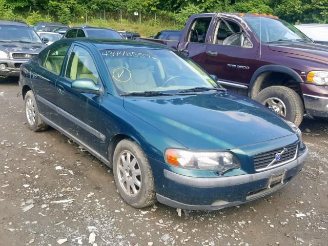 YV1RS61R522179672 - 2002 VOLVO S60 GREEN photo 1