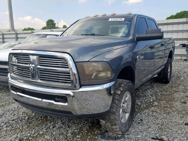 3C6UD5CL2CG155360 - 2012 DODGE RAM 2500 S გრაფიტი ფოტო 2
