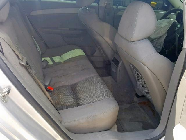 1G1ZC5E03CF298459 - 2012 CHEVROLET MALIBU 1LT 银色 照片 6