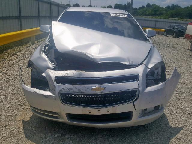 1G1ZC5E03CF298459 - 2012 CHEVROLET MALIBU 1LT 银色 照片 9