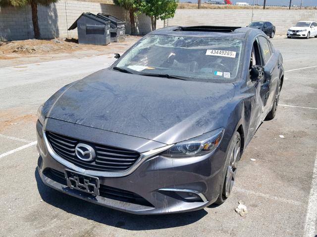 JM1GJ1W5XG1444785 - 2016 MAZDA 6 GRAND TO GRAY photo 2