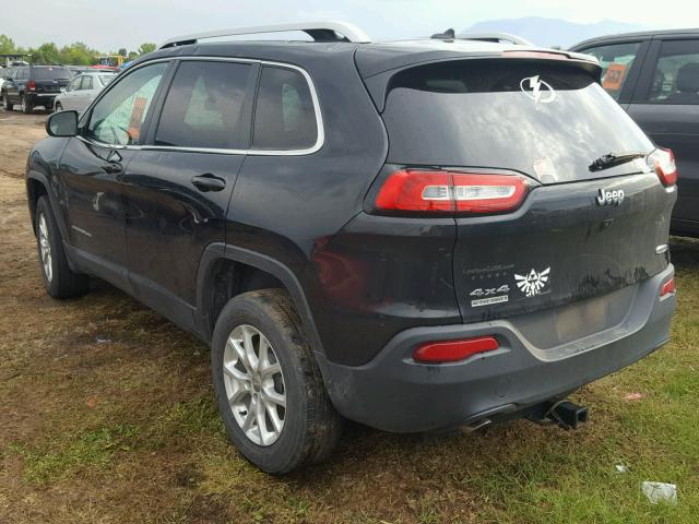 1C4PJMCB8FW759159 - 2015 JEEP CHEROKEE L BLACK photo 3