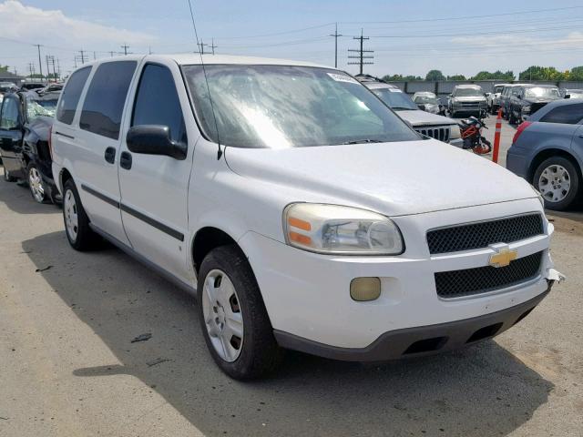 1GNDV23L76D103669 - 2006 CHEVROLET UPLANDER L WHITE photo 1