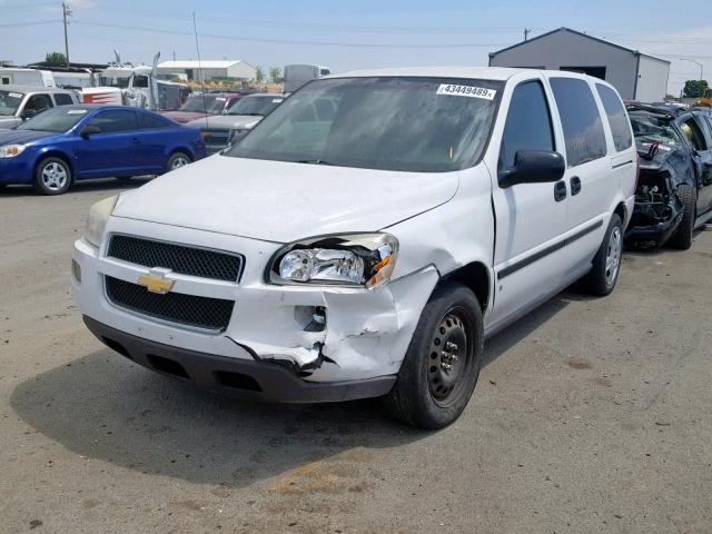 1GNDV23L76D103669 - 2006 CHEVROLET UPLANDER L WHITE photo 2