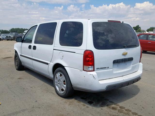 1GNDV23L76D103669 - 2006 CHEVROLET UPLANDER L WHITE photo 3