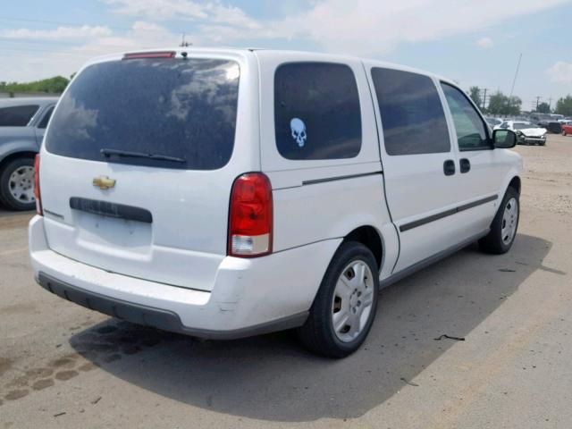 1GNDV23L76D103669 - 2006 CHEVROLET UPLANDER L WHITE photo 4