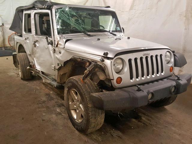 1J4GA39107L171908 - 2007 JEEP WRANGLER X SILVER photo 1