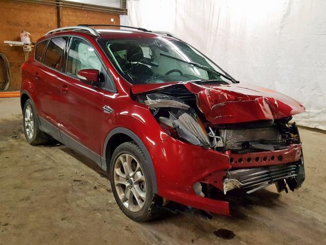 1FMCU9JX8FUA48392 - 2015 FORD ESCAPE TIT RED photo 1